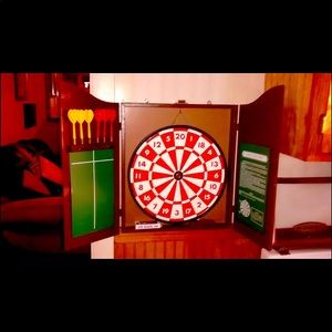 Vintage dart board